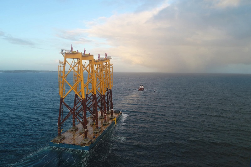 saint brieuc wind farms initial phase of construction is finished by iberdrola