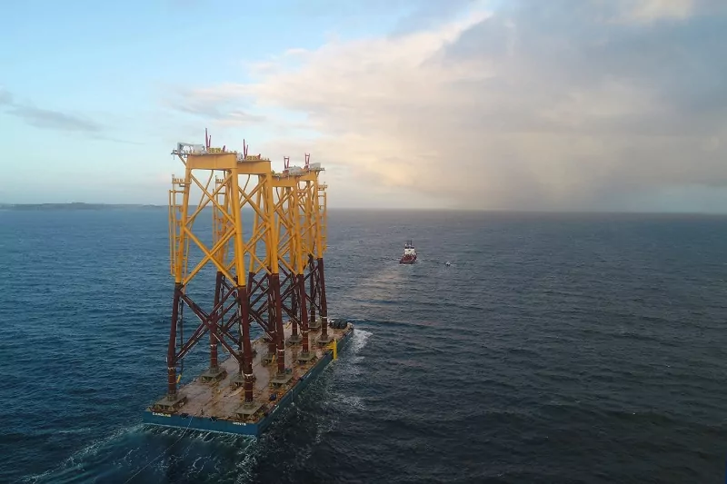 saint brieuc wind farms initial phase of construction is finished by iberdrola