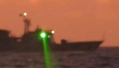 philippines condemns china's military laser in west ph sea