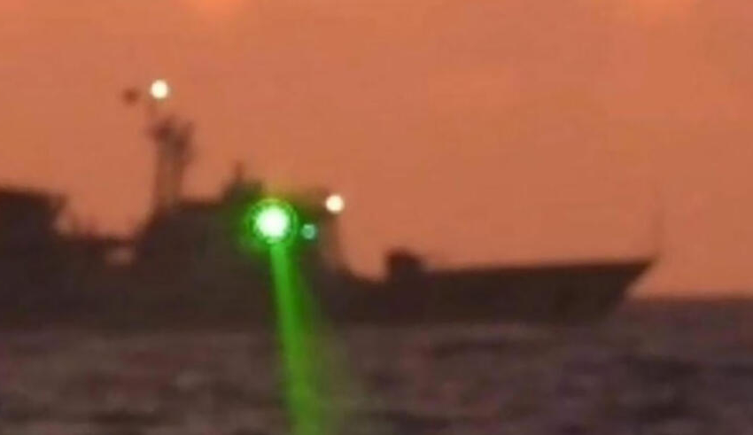 philippines condemns china's military laser in west ph sea