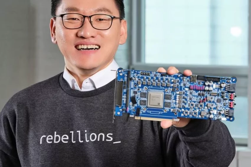 rebellions launches chip to join ai race in south korea