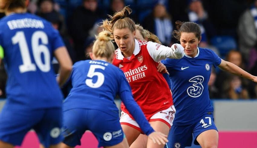 report chelsea women 2 arsenal women 0