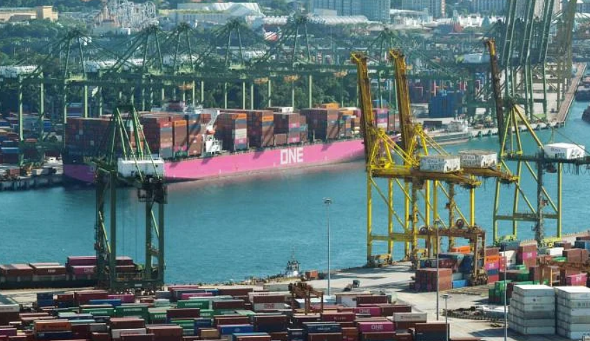 singapore's non oil domestic exports are the lowest in a decade