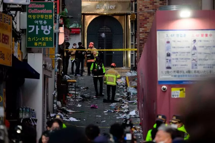 South Korean parliament impeaches minister over Halloween crush