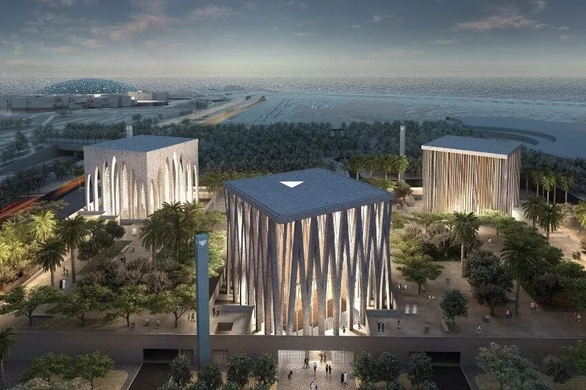uae's abrahamic family home opens with synagogue, mosque, and church