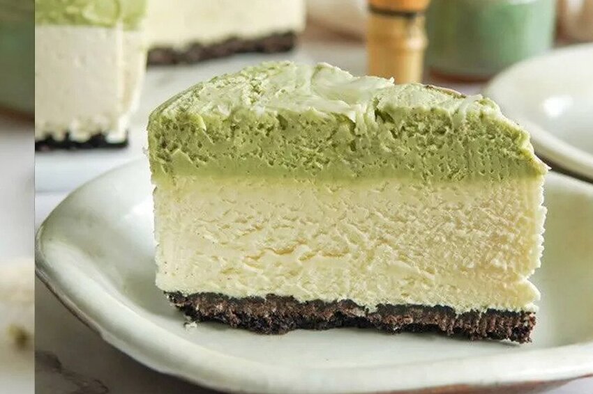valenzuela city bakery makes greatest matcha white chocolate mousse cake