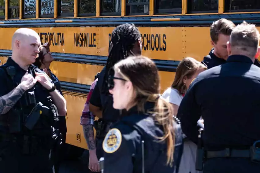 3 children and 3 adults are dead in a shooting at a Christian school in Nashville