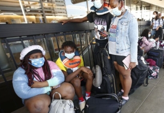 hundreds of spirit airlines flights were canceled nationwide leading to issues with dozens of arrivals and departures at lax los angeles international airport.
