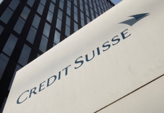 file photo: logo of swiss bank credit suisse is seen in zurich