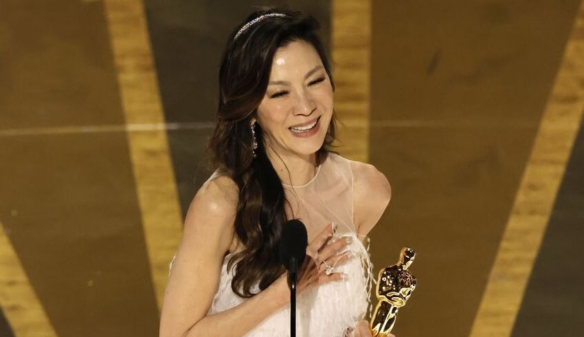 michelle yeoh is asia's first best actress oscar winner