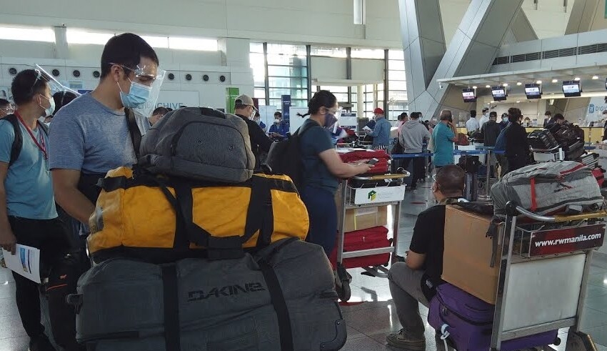 naia bags should only be opened in owner’s presence