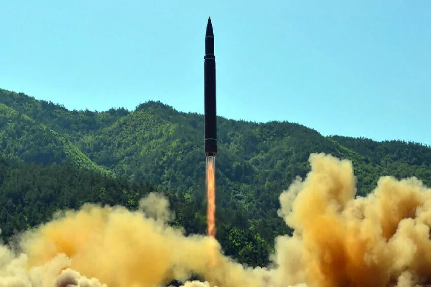 north korea launches short range missile toward yellow sea