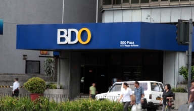 makati, philippines. banco de oro in makati.