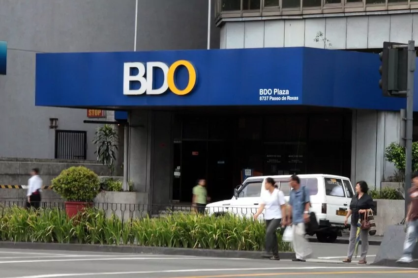 makati, philippines. banco de oro in makati.
