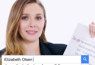 elizabeth olsen amused by google's search results for her name