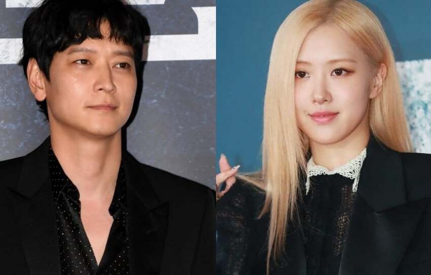 k pop idol rose and actor kang dong won are they dating