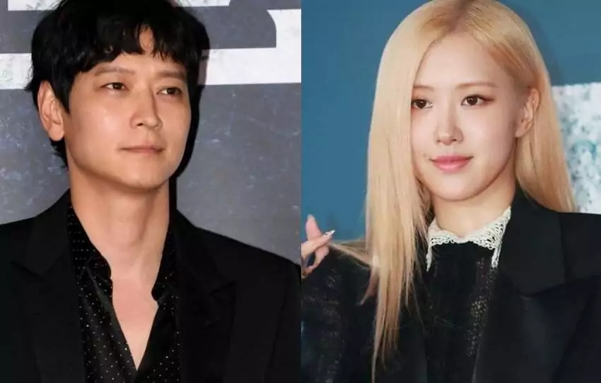 k pop idol rose and actor kang dong won are they dating