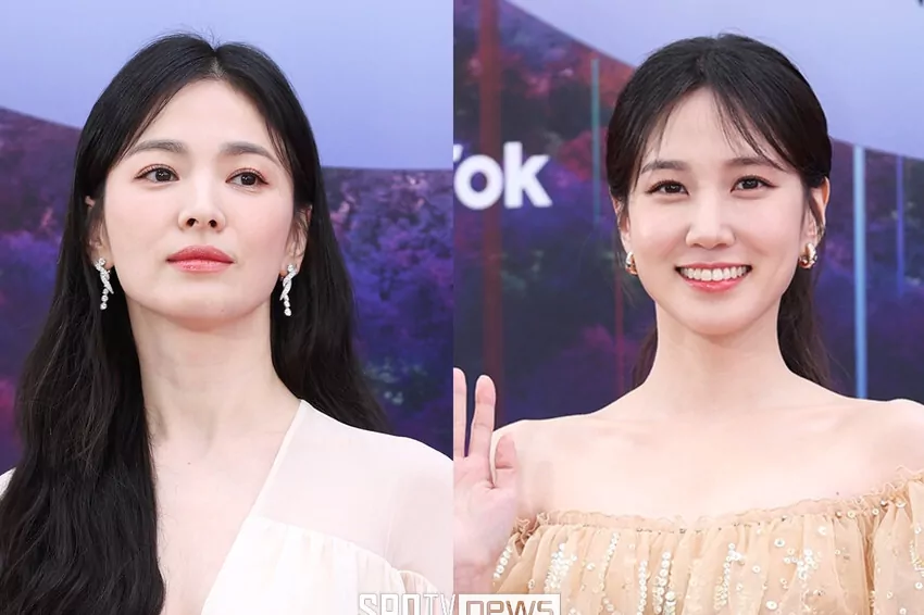 park eun bin and song hye kyo win big at baeksang arts awards