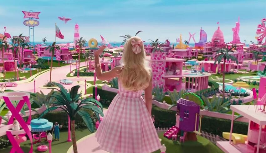 twitter users embrace barbie land after seeing barbie trailer