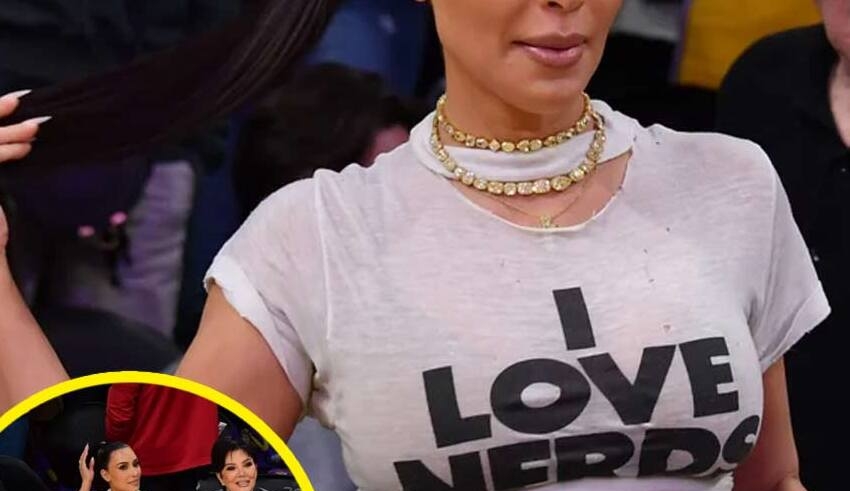 Geek Chic Kim Kardashian Rocks Nerd-Inspired Fashion Statement