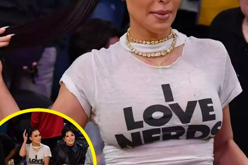 Geek Chic: Kim Kardashian Rocks Nerd-Inspired Fashion Statement