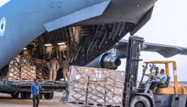 uae extends helping hand 3 planes loaded with relief supplies head to sudan