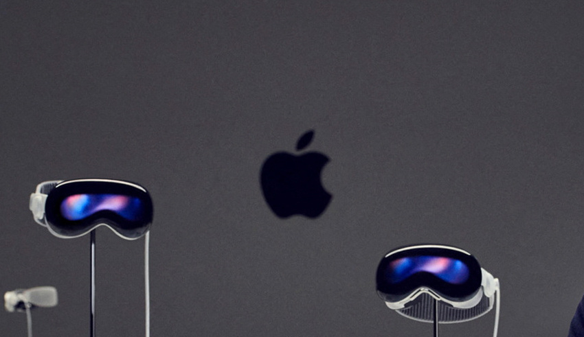 apple ceo tim cook introduces apple vision pro at apple park in cupertino