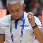 gilas coach chot reyes highlights need for kai sotto and a towering beanpole for world cup