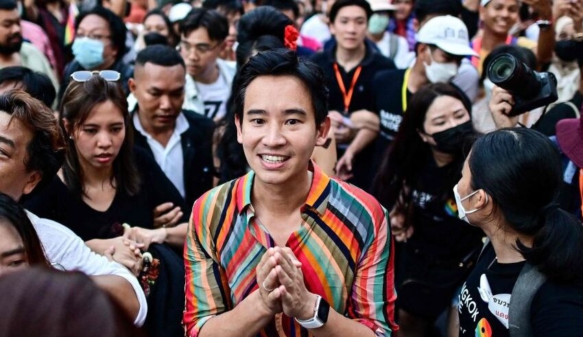 Leading Candidate for Thai Prime Minister Joins Pride Parade, Advocates for Same-Sex Marriage