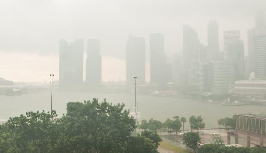 singapore responds to haze concerns, urges use of n95 masks and air purifiers