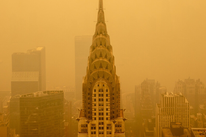 why is new york air orange