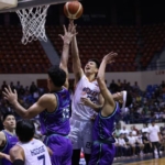 maliksi celebrates homecourt win as meralco bolts beat ginebra in basketball game