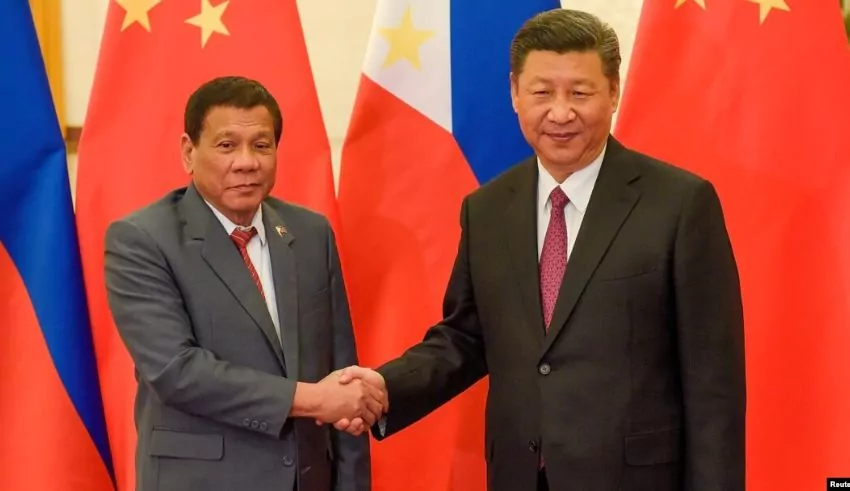 philippine defense chief duterte’s china visit not 'cause of concern'