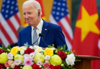 biden lands in hanoi as us and vietnam look to expand ties