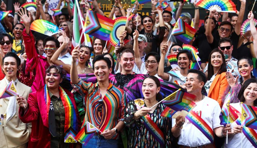did you know thailand is the most lgbtq+ friendly country in asia