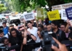 protestors in malaysia are getting harassed where’s the police