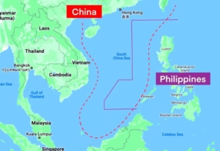row between philippines and china over south china sea