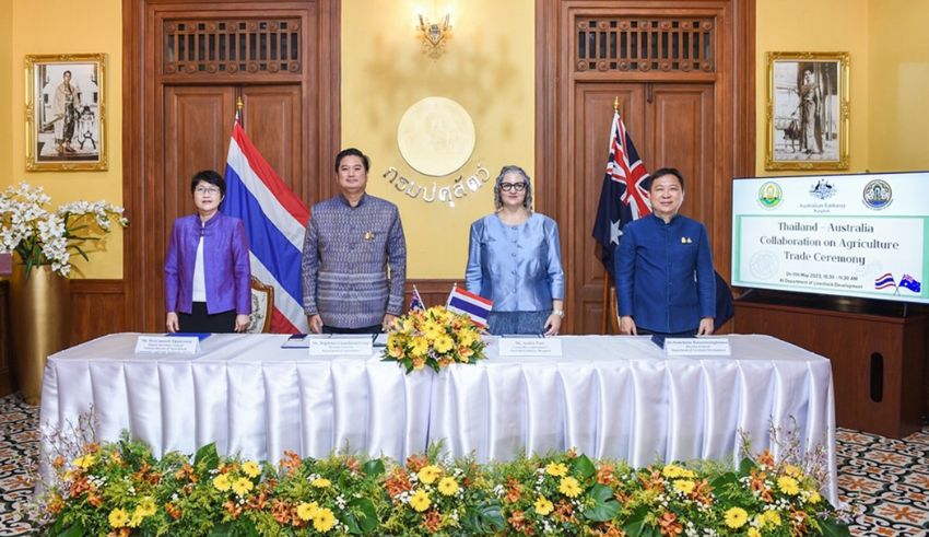 thailand and australia foster sustainable agriculture partnership