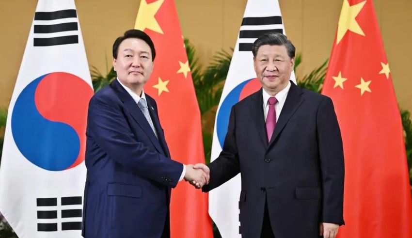 why does south korea want a secret visit from china