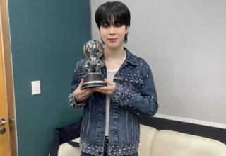 huge win for bts' jimin he is 1st soloist to win tma idol award
