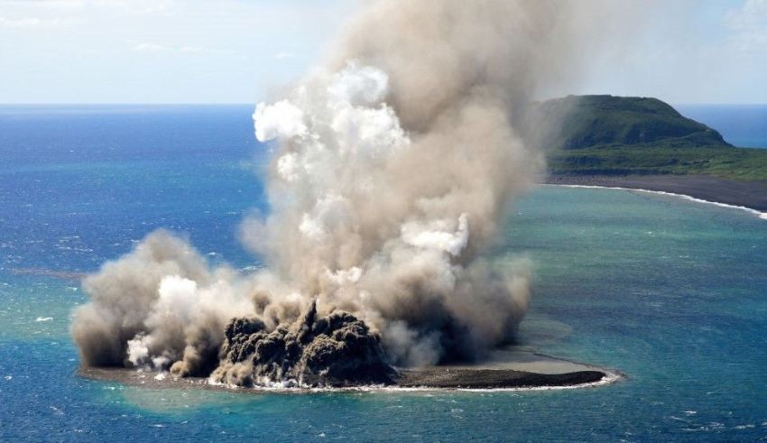 japan’s volcano erupted, a new island formed here’s how