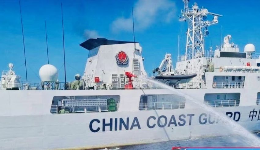 philippines protests china's maritime aggression in south china sea