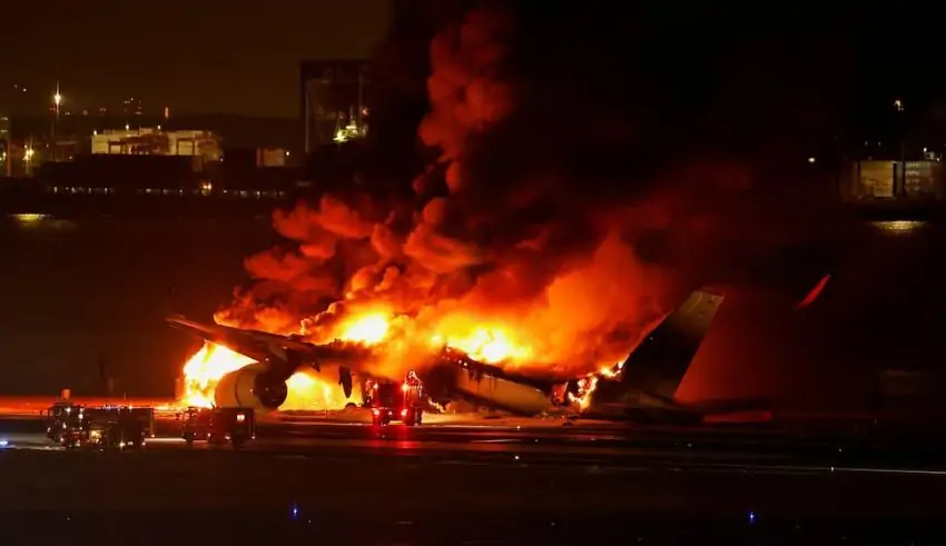 How Japan Airlines Evacuated 400 People in 90 Seconds After Plane Crash