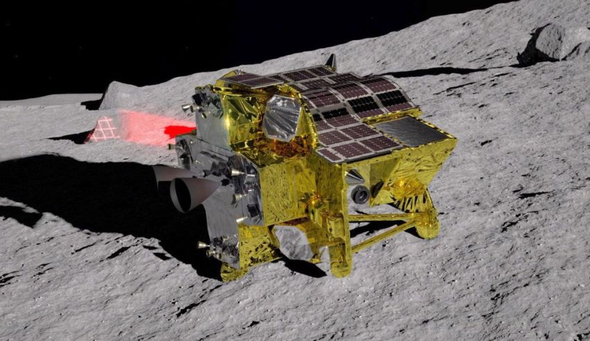 how japan's moon lander slim achieves the world's first pinpoint landing on the moon