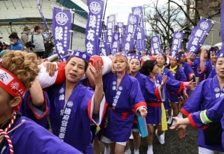 japan's naked festival why did women start to join this year