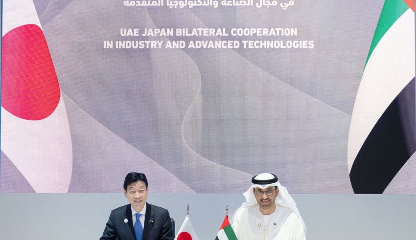 how investment and advanced japanese technology are supporting the uae's development