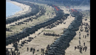 north korea shows off firepower in largest ever artillery exercise, targets seoul