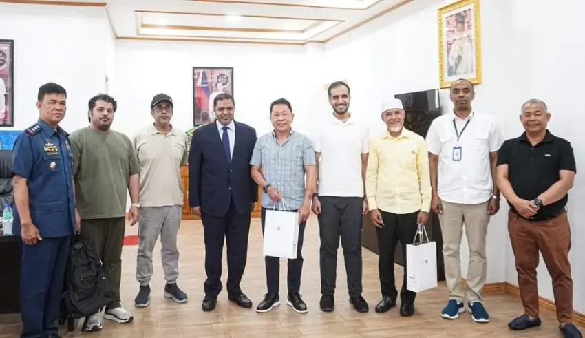Sulu Governor Welcomes UAE Delegation, Shows Gratitude for Jolo Mosque