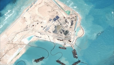 china refutes philippine claims of building artificial island in disputed waters