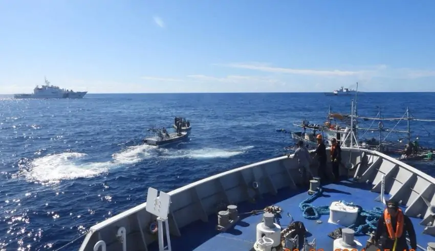 political advisors say china's philippine clash is just practice for their taiwan plans